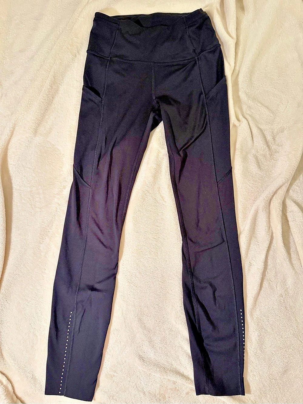 lululemon Fast and Free Tight Black Athletic Leggings| sz 4